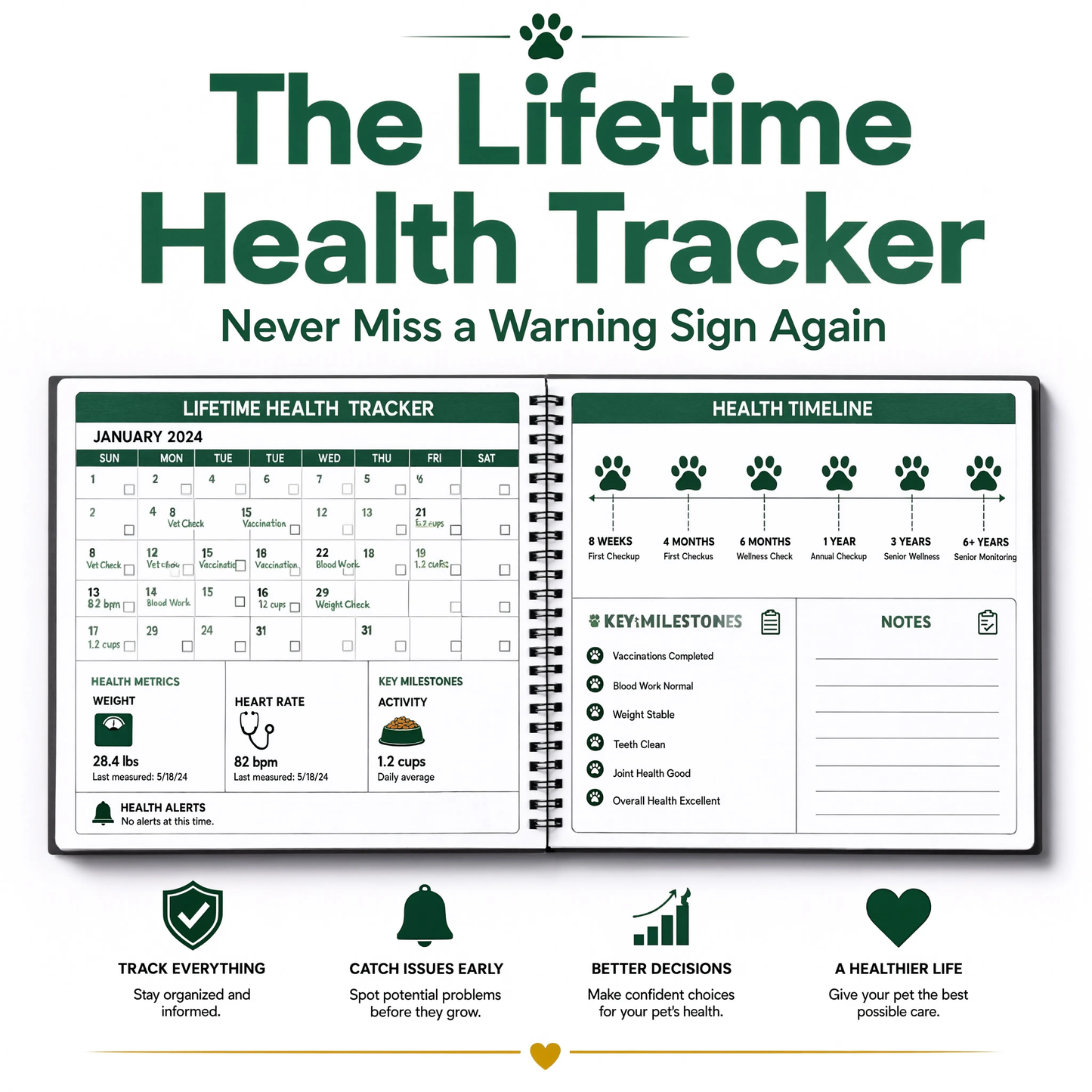 THE LIFETIME HEALTH TRACKER