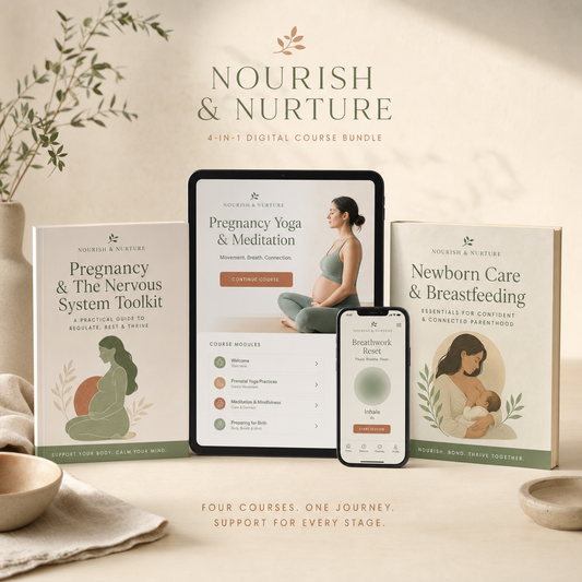 The Calm Mother Bundle™ — Mind, Body & Baby Companion