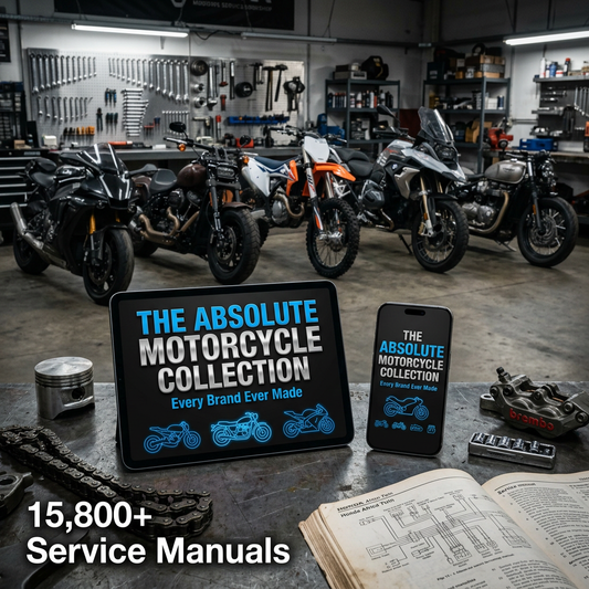 The Absolute Motorcycle Collection — Every Brand Ever Made.
