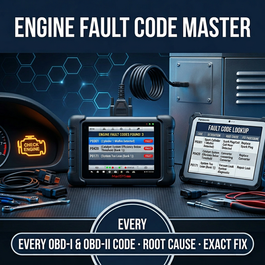 ENGINE FAULT CODE MASTER - OBD COMPLETE GUIDE
