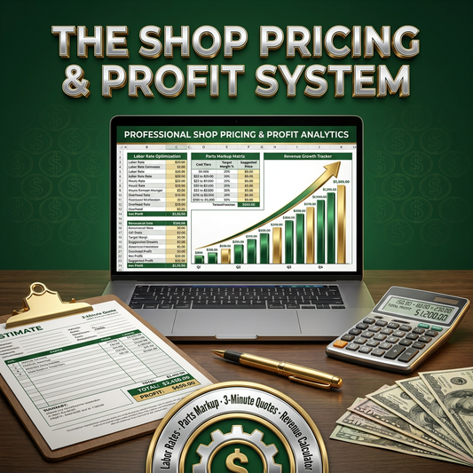 THE SHOP PRICING AND PROFIT SYSTEM
