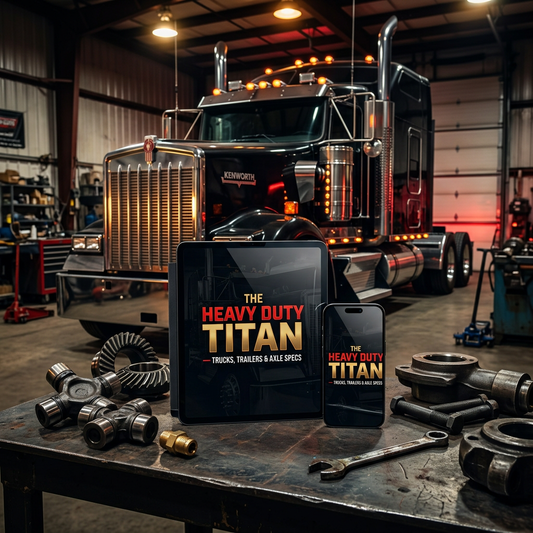 The Heavy Duty Titan - Trucks, Trailers and Axle Specs