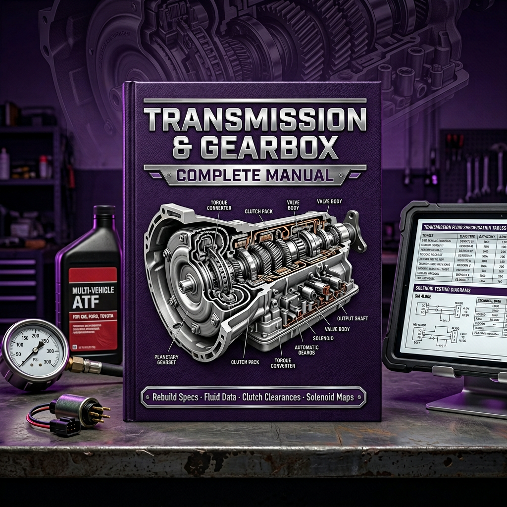 TRANSMISSION AND GEARBOX COMPLETE MANUAL