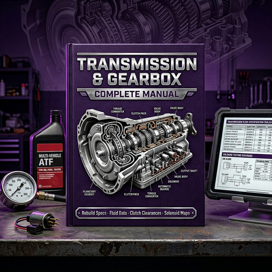 TRANSMISSION AND GEARBOX COMPLETE MANUAL